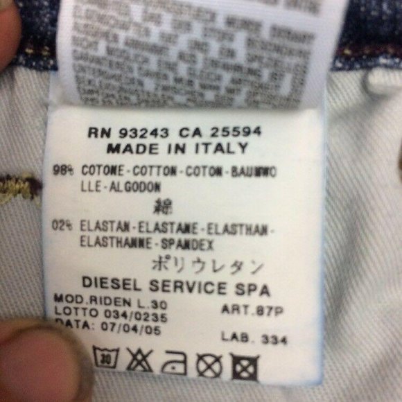 DIESEL Womens Bootcut Jeans - Picture 11 of 12